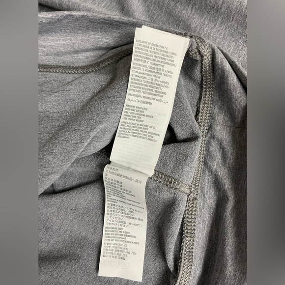 Abercrombie & Fitch Heather Gray Jacket with Neon Yellow Details - Picture 12 of 13